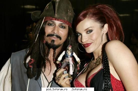 Poze - Carmit si Johnny Depp - Carmit